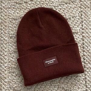 Abercrombie & Fitch Dark Brown Knit Hat